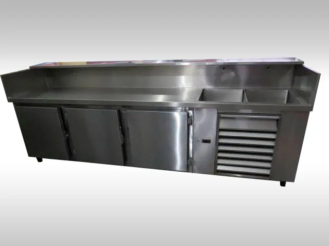 Balcões Refrigerados Sob Medida em Inox — J Inox Cozinhas
