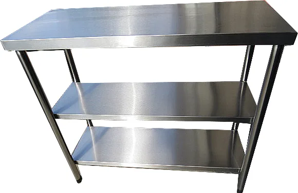 Cozinha industrial com inox
