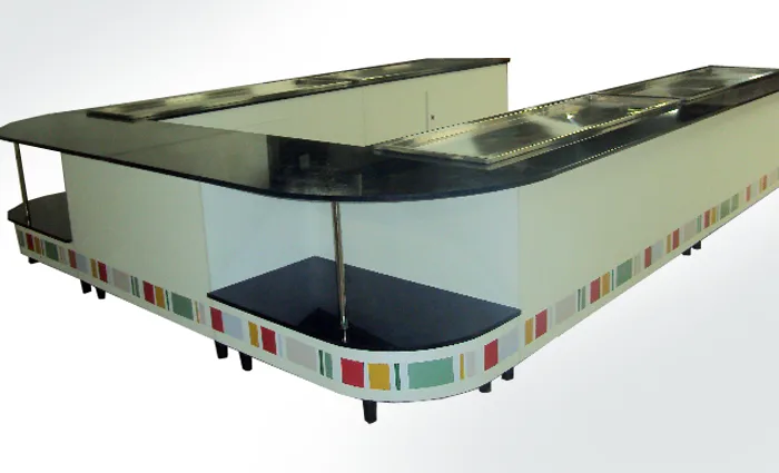Balcão em U MDF
