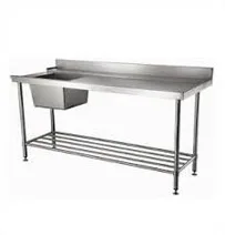 Pias de Inox Sob Medida — Bancadas com Cubas